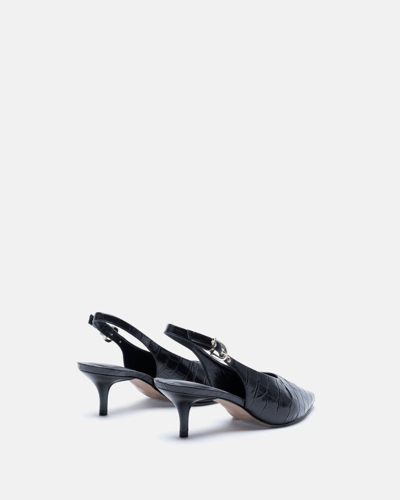 ESCARPINS AUXANE/CROC NOIR - minelli.fr