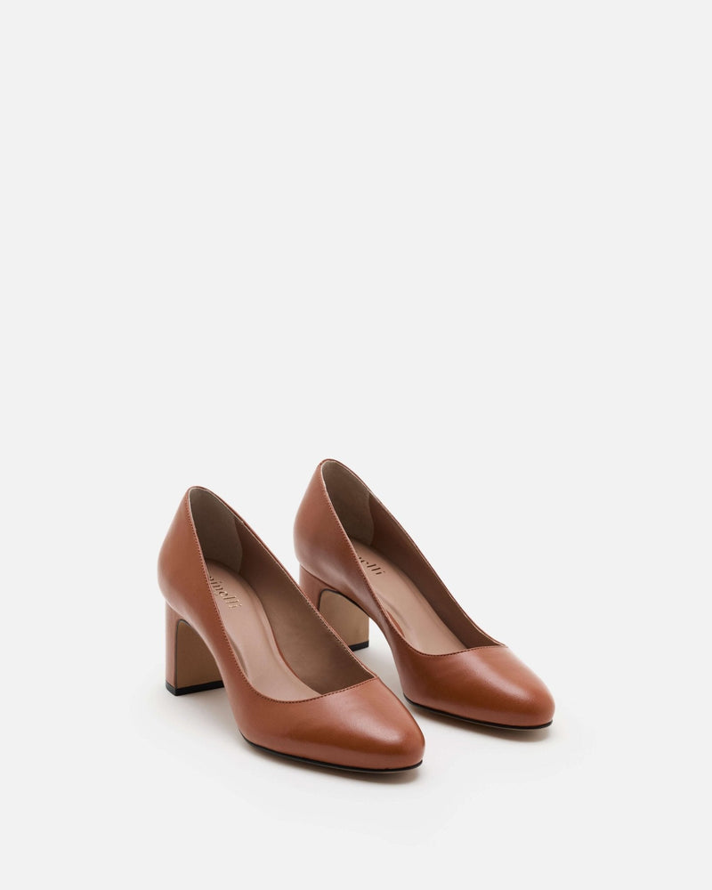 ESCARPINS BETTI CARAMEL - minelli.fr