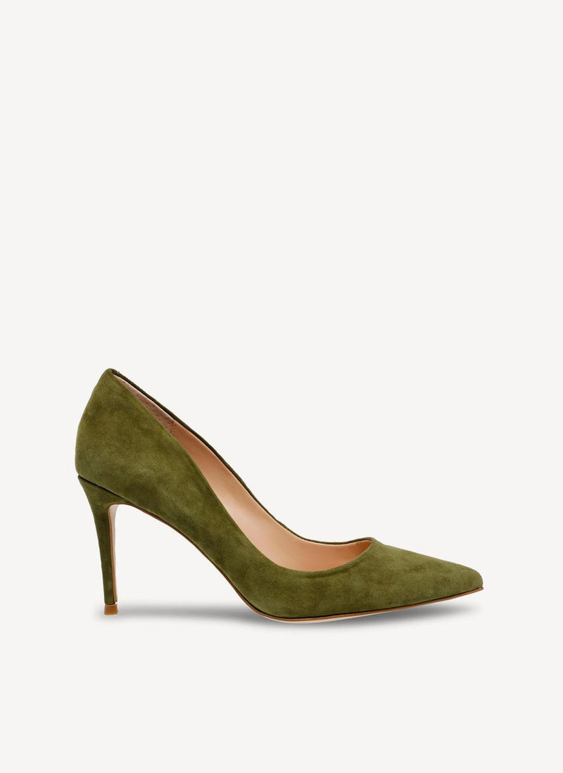 Steve Madden - Escarpins Lillie - Olive Suede - Femme