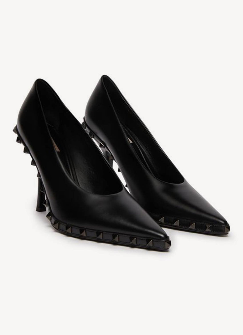 Valentino - Salones Rockstud - Negro - Mujer