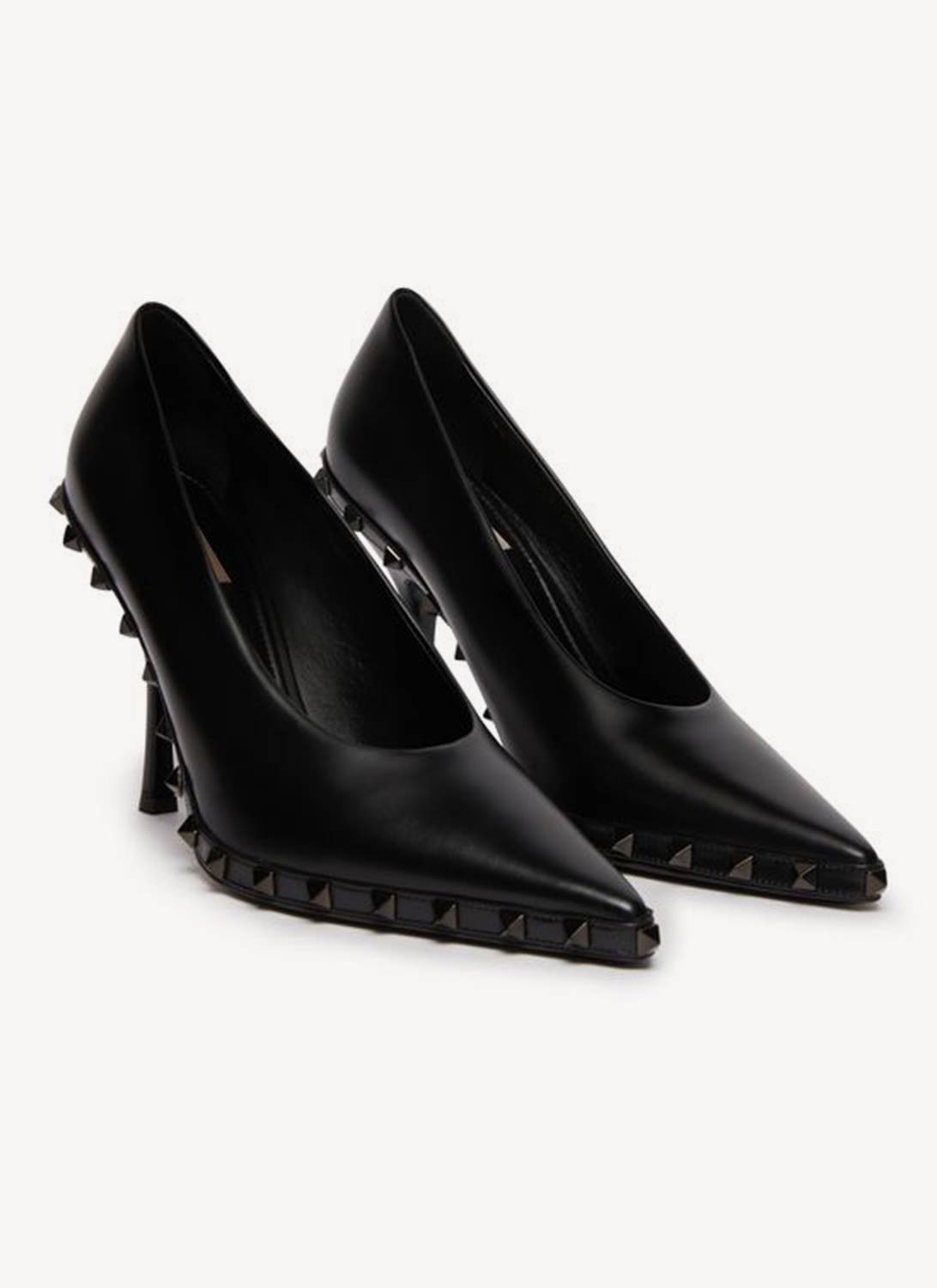 Valentino - Salones Rockstud - Negro - Mujer