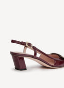 Roger Vivier - Escarpins Slingback Belle Vivier - Dark Red - Femme