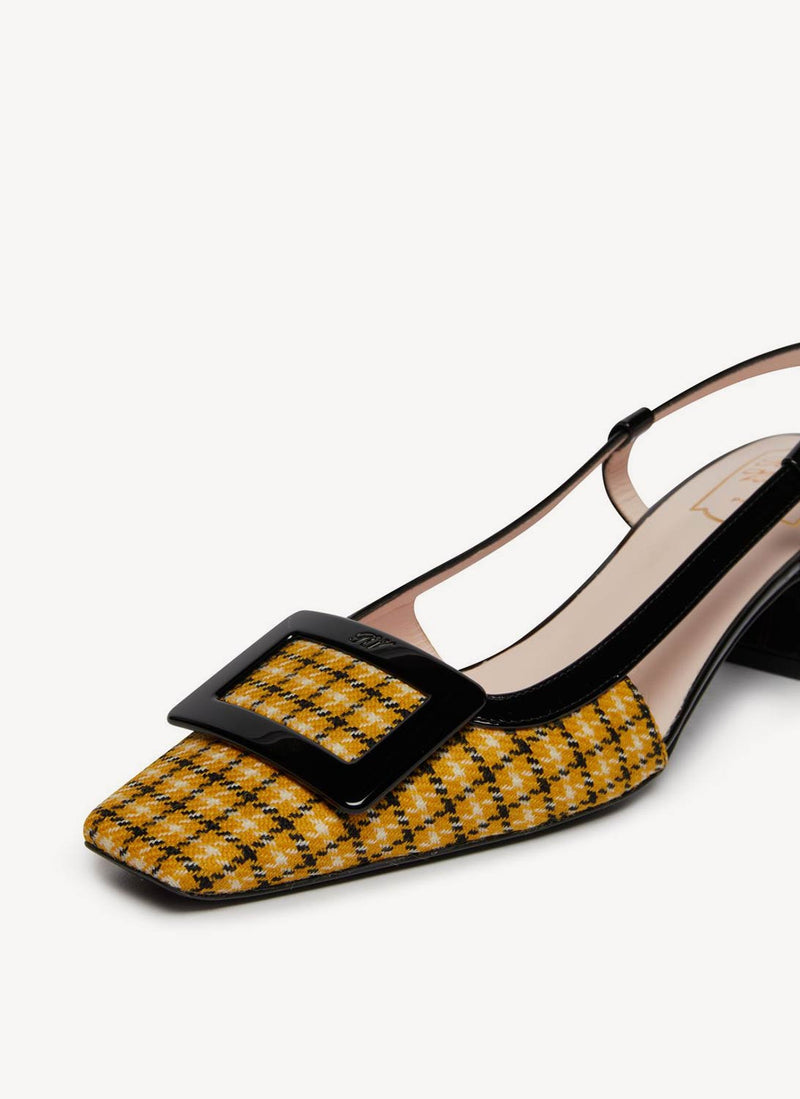 Roger Vivier - Escarpins Slingback - Yellow - Femme