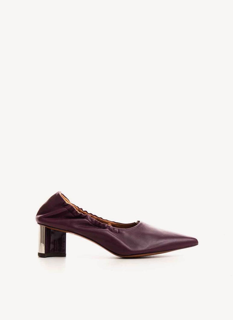 Clergerie - Escarpins Solal - Aubergine - Femme