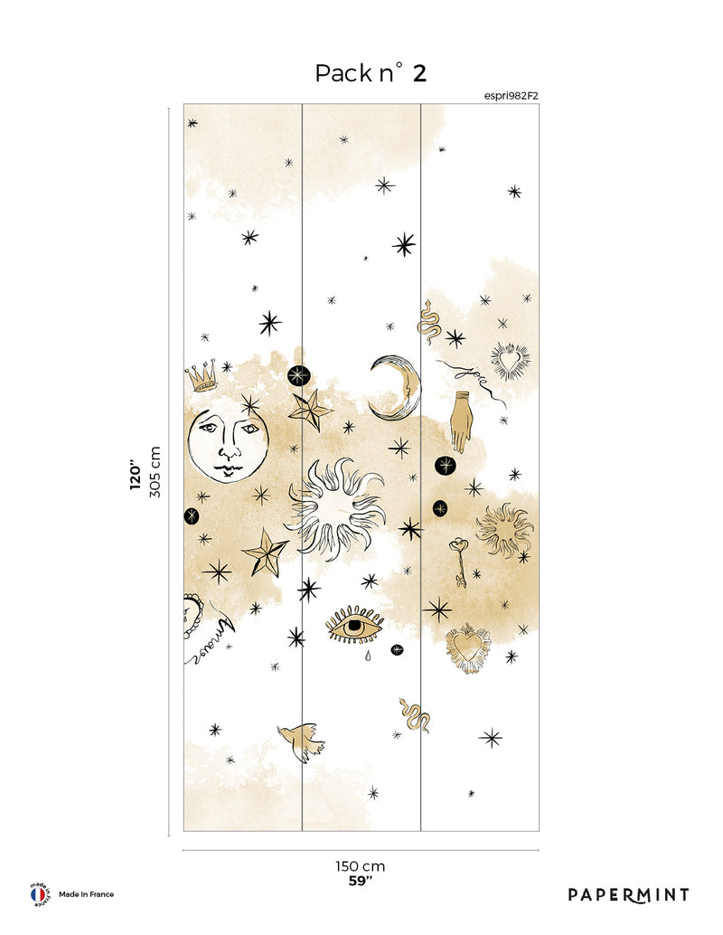 Fresque Esprit - Sand Mist