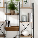 Etagère 11 Niveaux Style Industriel - Décor Bois