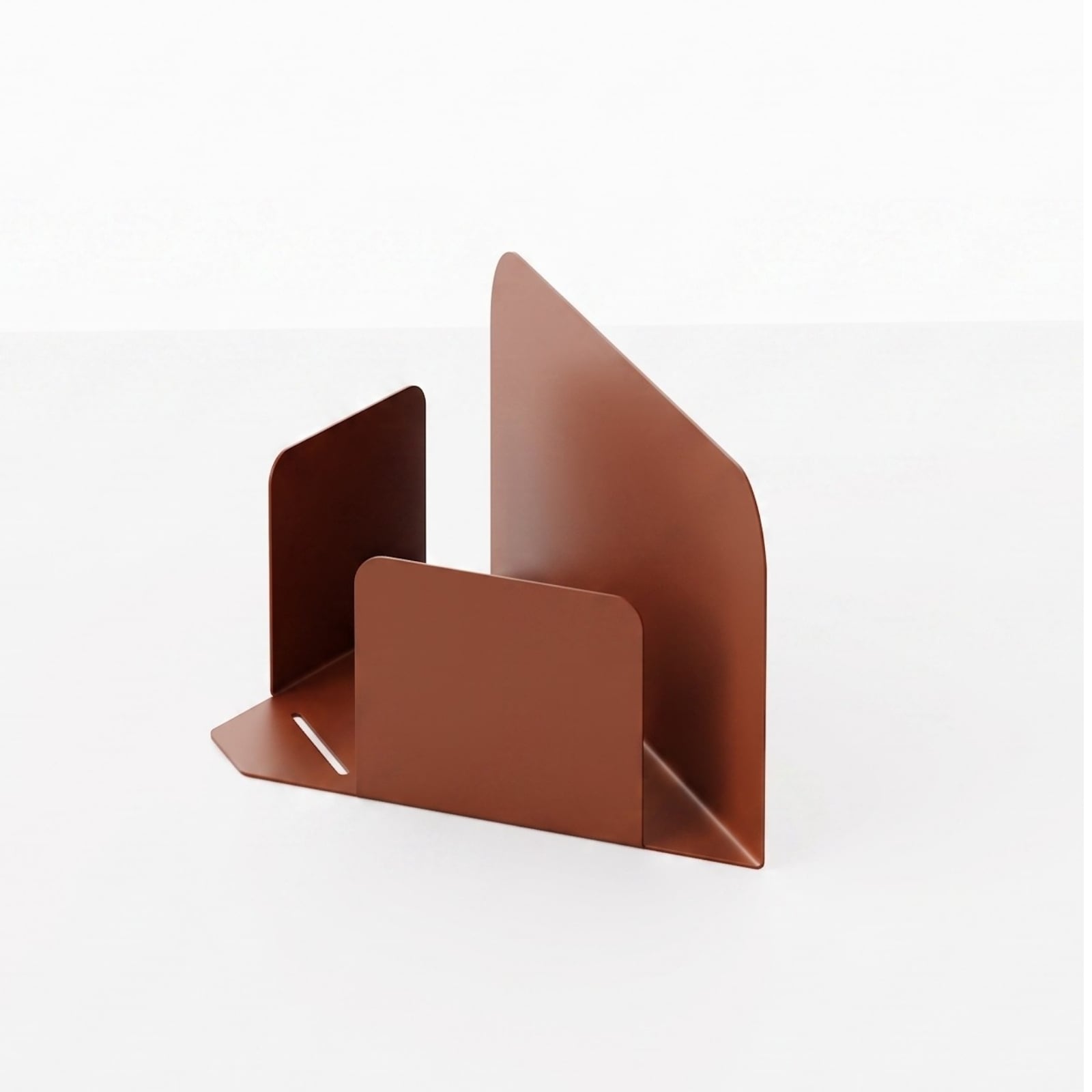 L'Apaisant - Étagère D'Angle De Douche - Acier - Terracotta Mat