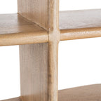 Luma - Estantería con baldas escalonadas - Madera de mango