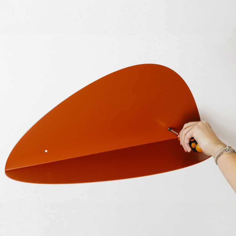 The Complicit Wall Shelf - Terracotta