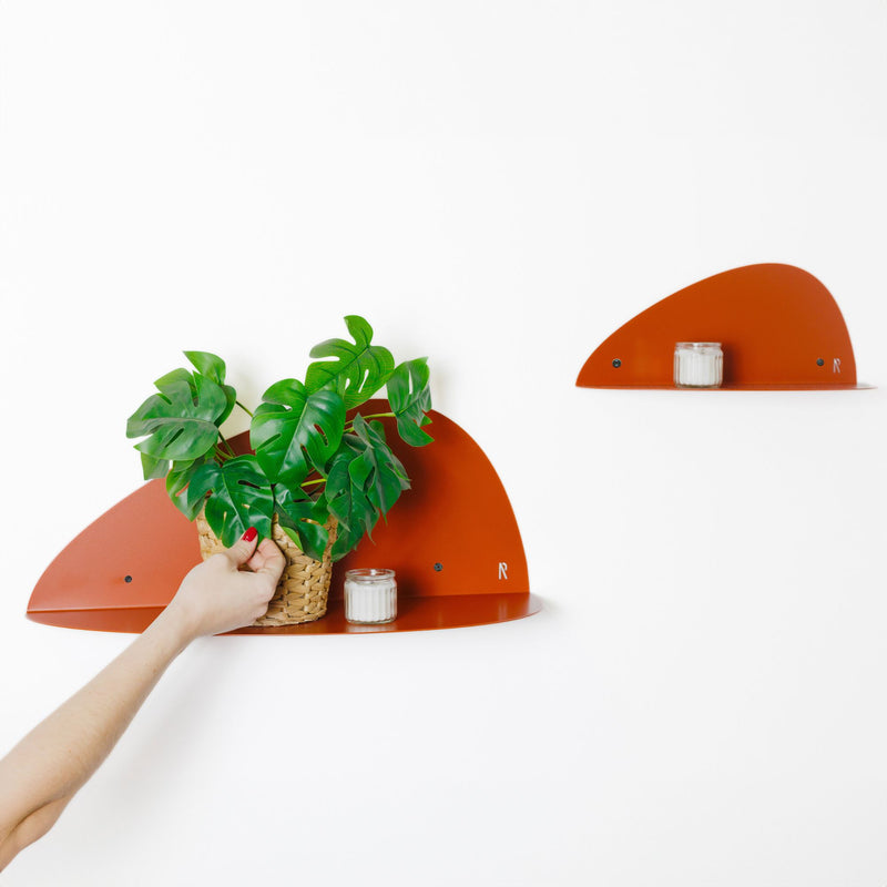 The Complicit Wall Shelf - Terracotta