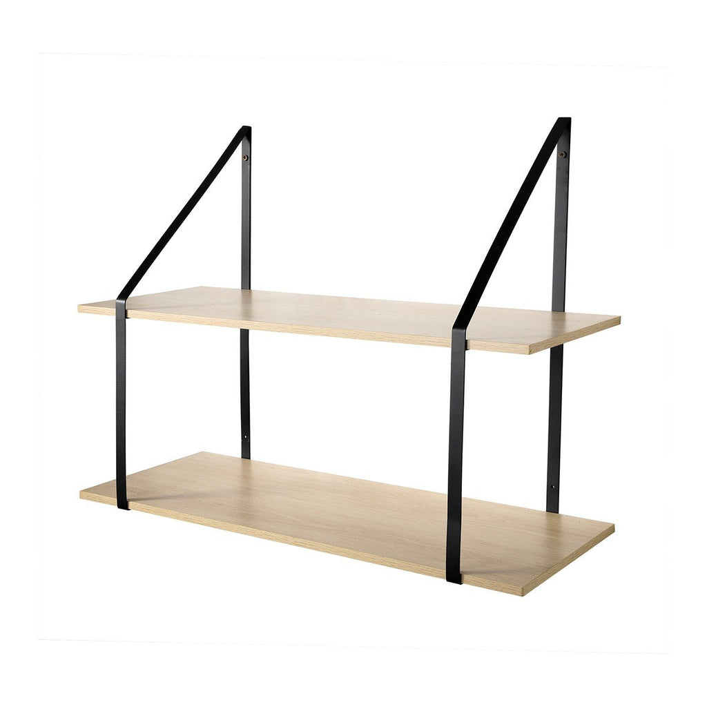 Estante de pared de 2 niveles