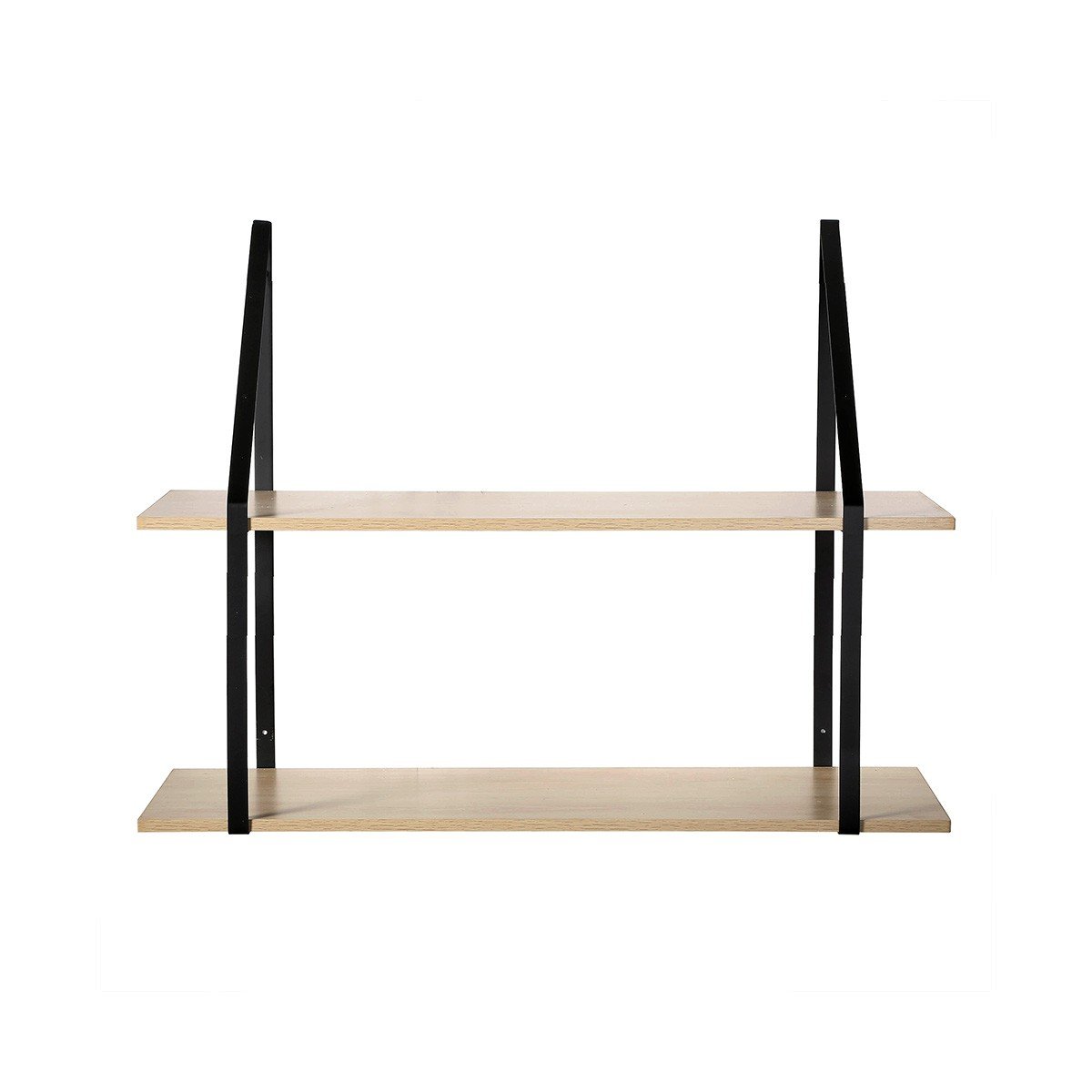 Estante de pared de 2 niveles
