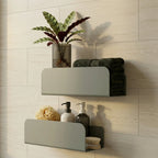 Set of 2 Shower Shelves - Le Réssourssant - Green