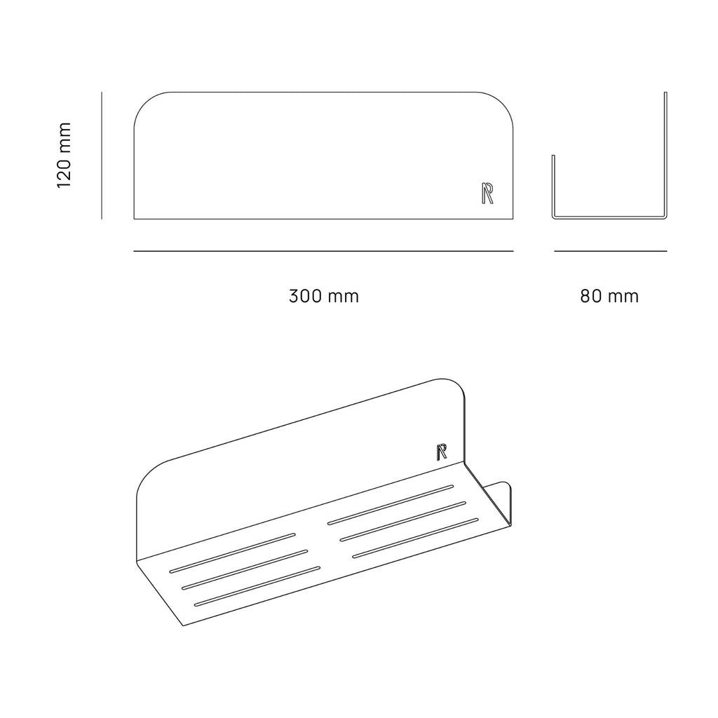 Wall Shelf - The Refreshing - Terracotta