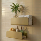 Lot De 2 Étagères De Douche - Le Ressourçant - Ocre