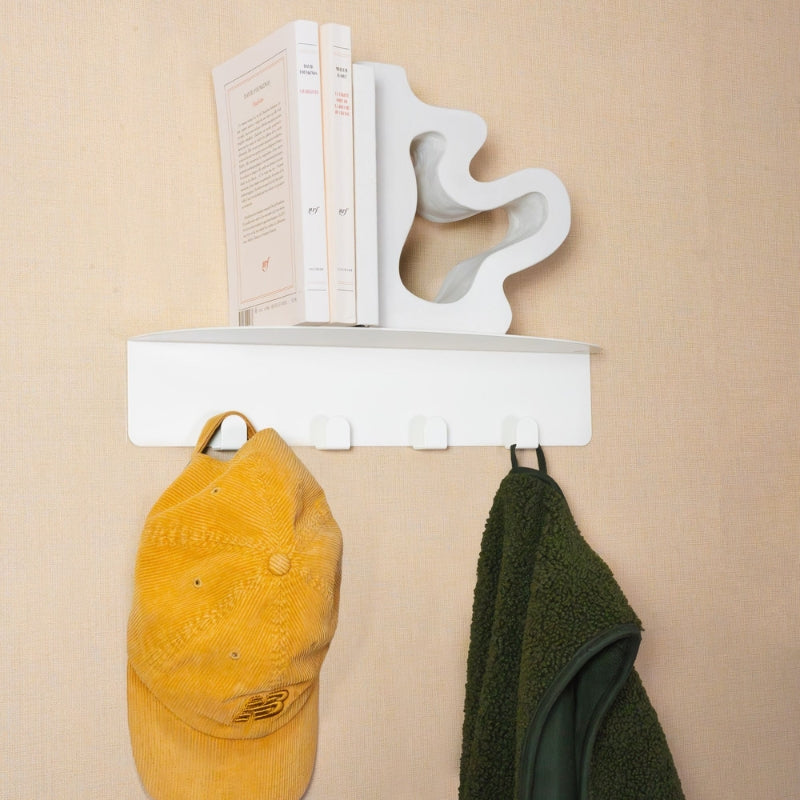 Etagère Murale L'Accrocheur - Blanc Crème
