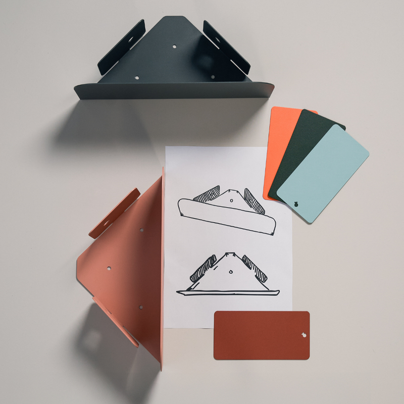 étagère de douche pour les angles fixable au mur sans perçage