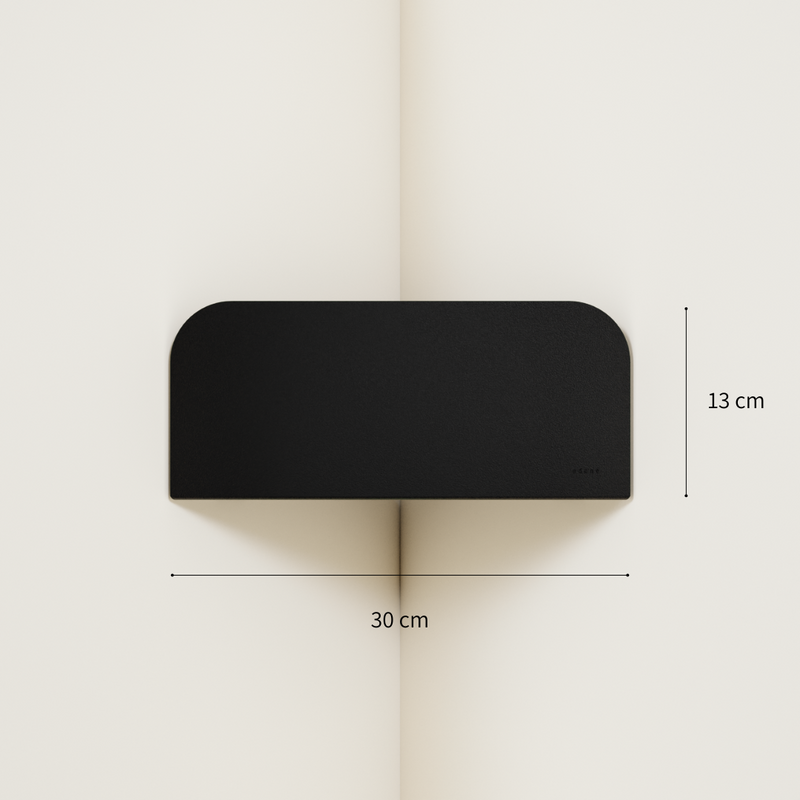 étagère de douche pour les angles fixable au mur sans perçage