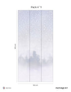 Starry Mural - Polar White