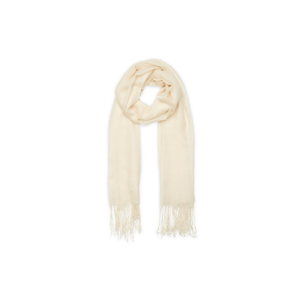 Capao Stole 180X85Cm - White - 100% Cashmere Voile - Mixed