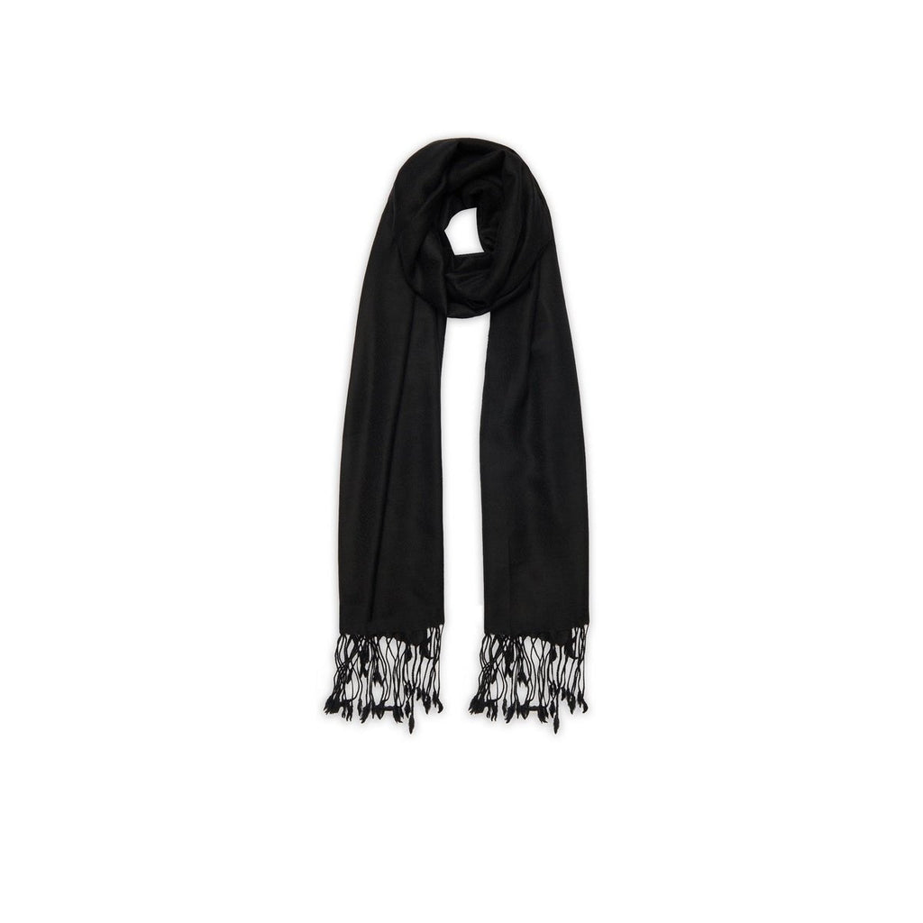 Etole Garapua 180X85Cm - Black - 100% Cashmere Voile - Unisex