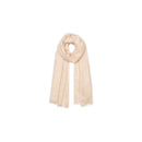 Cachemira Auténtica - Estola Tabatinga 180X85Cm - Beige - Voile 100% Cachemira - Mixto