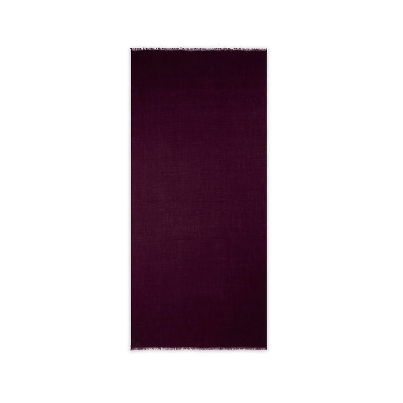 Etole Tabatinga 180X85Cm - Burgundy - 100% Voile De Cachemire - Mixte