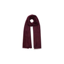 Etole Tabatinga 180X85Cm - Burgundy - 100% Voile De Cachemire - Mixte
