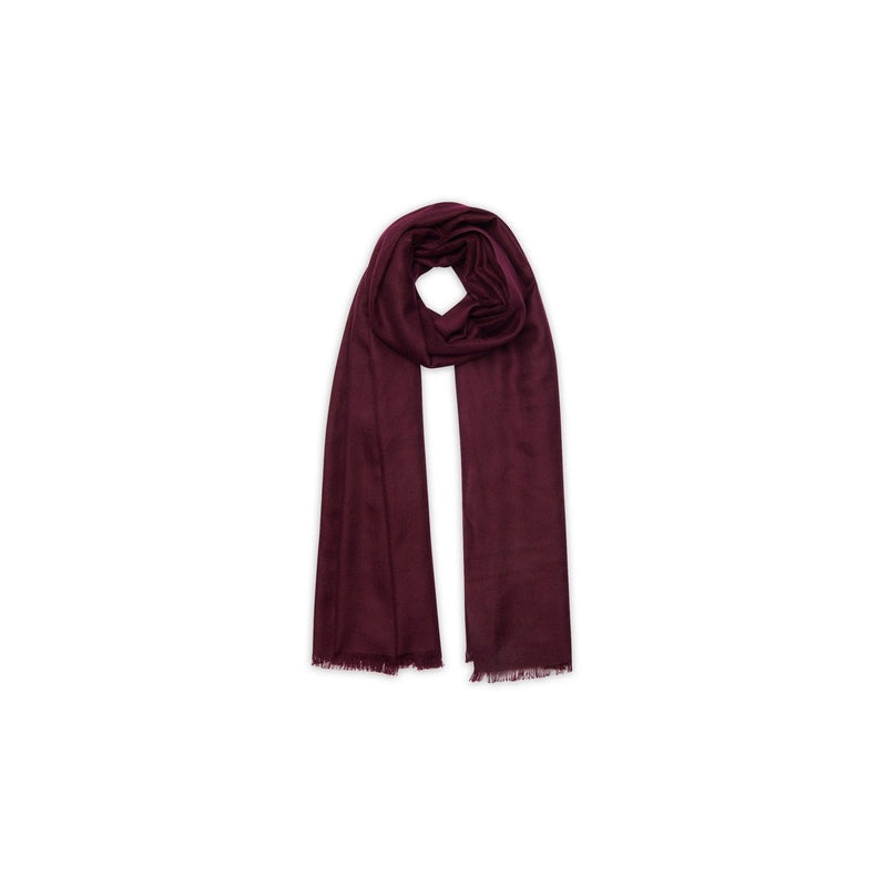 Etole Tabatinga 180X85Cm - Burgundy - 100% Voile De Cachemire - Mixte