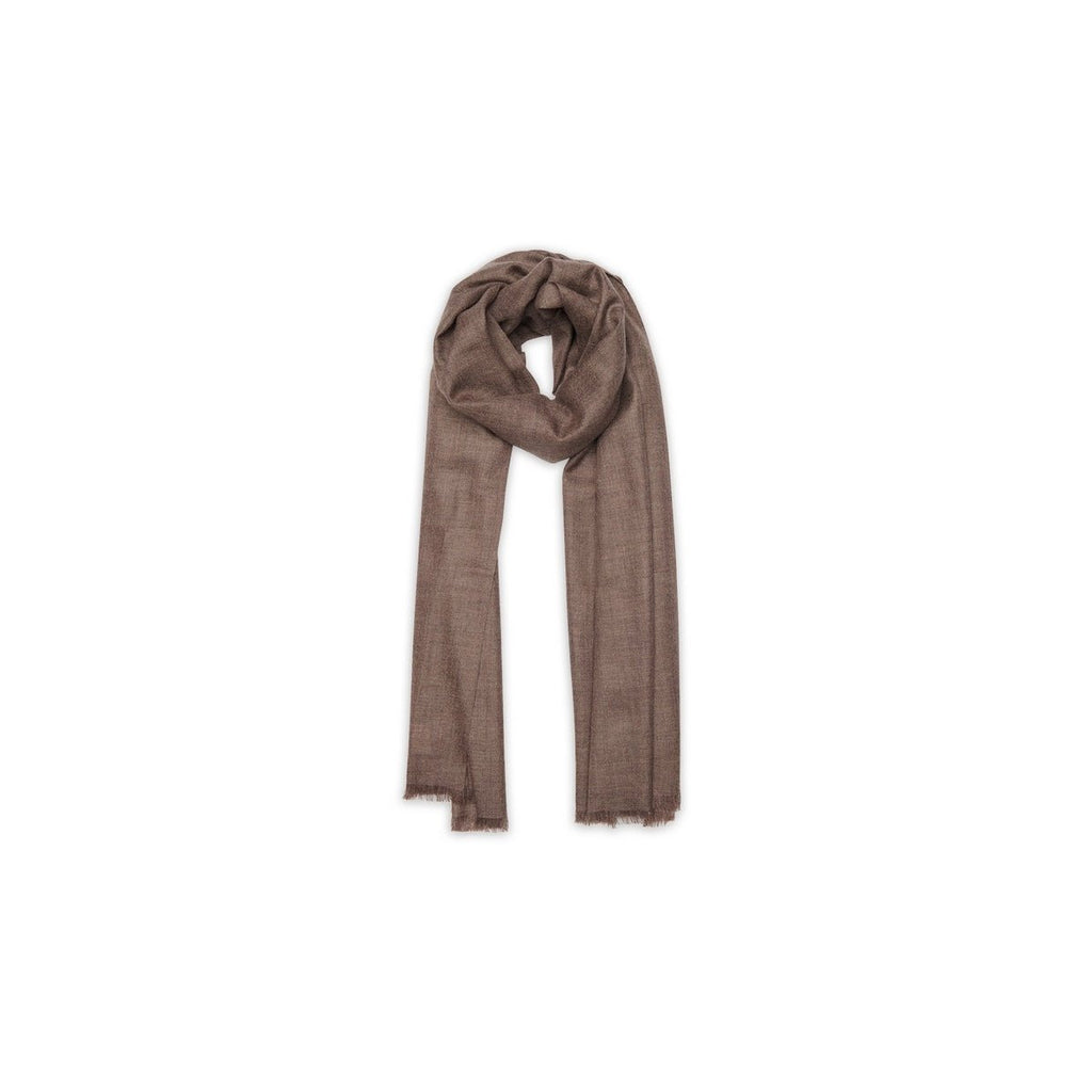 Etole Tabatinga 180X85Cm - Taupe - 100% Voile De Cachemire - Mixte