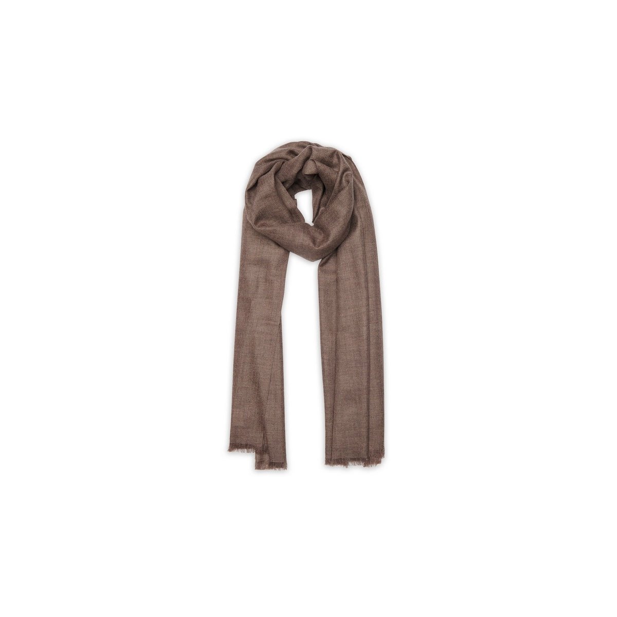 Etole Tabatinga 180X85Cm - Taupe - 100% Voile De Cachemire - Mixte