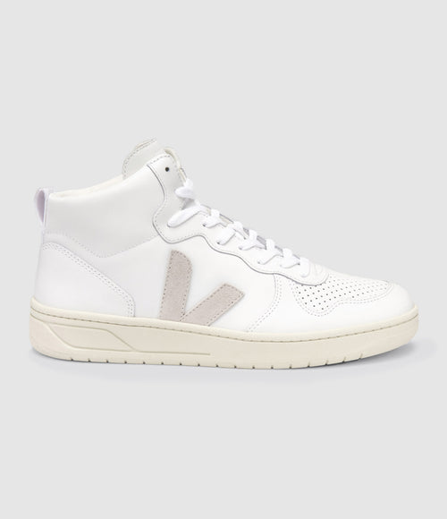 Veja - Baskets V-15 Cuir Extra Blanc - Femme