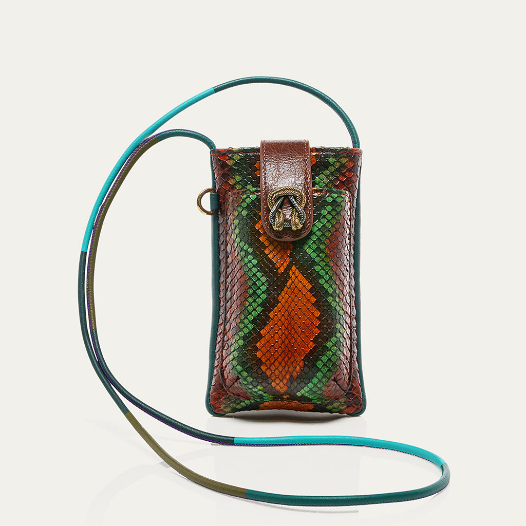 Etui à Telephone Python Double Marcus Oasis