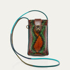 Etui à Telephone Python Double Marcus Oasis
