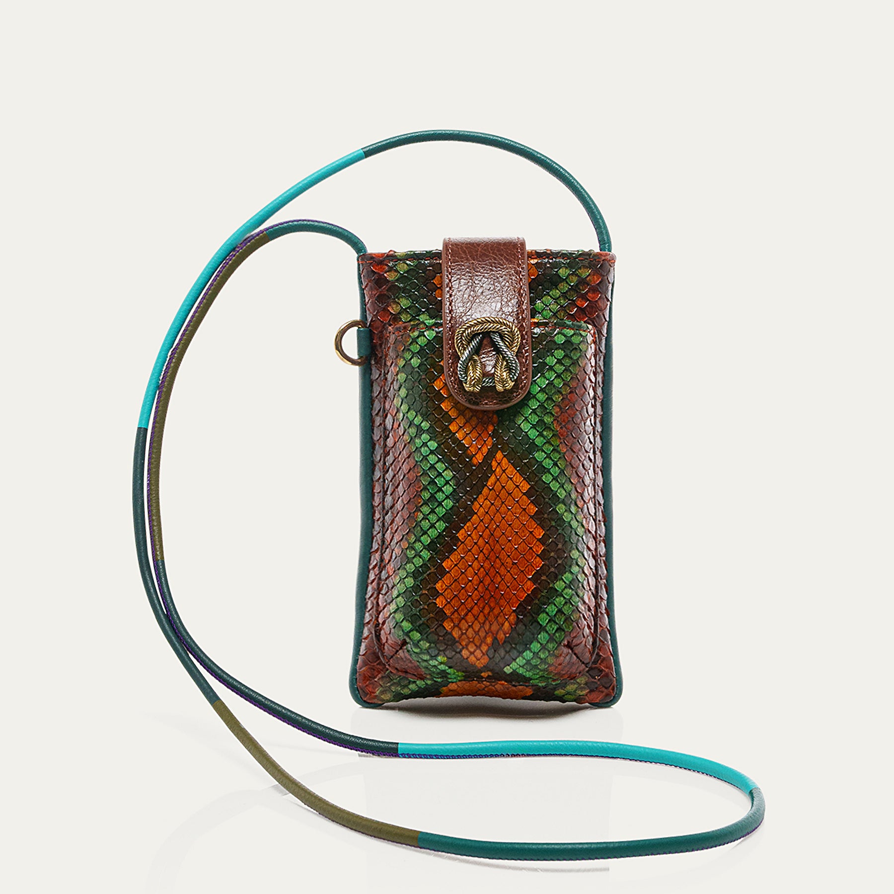 Etui à Telephone Python Double Marcus Oasis