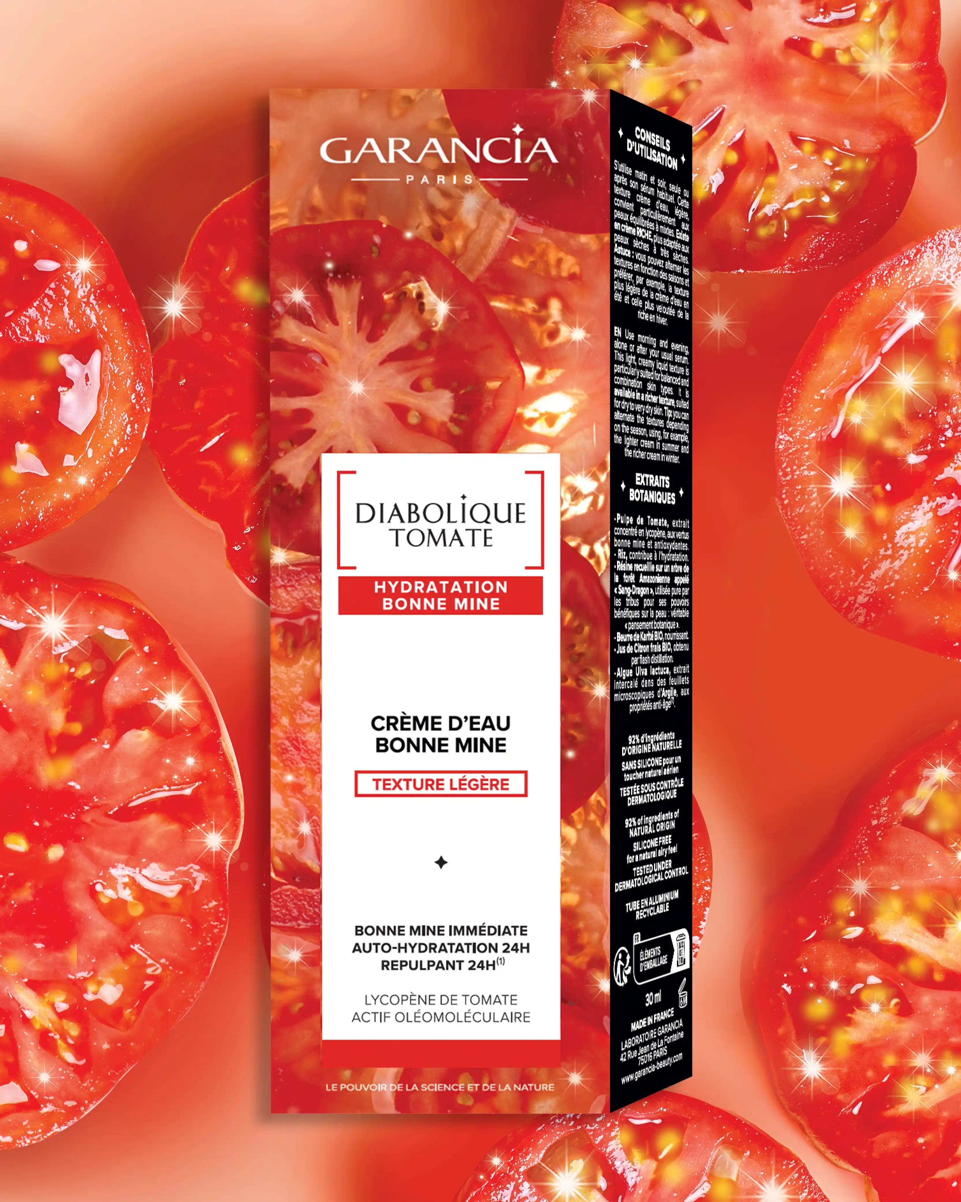 Laboratoire Garancia - crème de jour diabolique tomate crème d'eau 