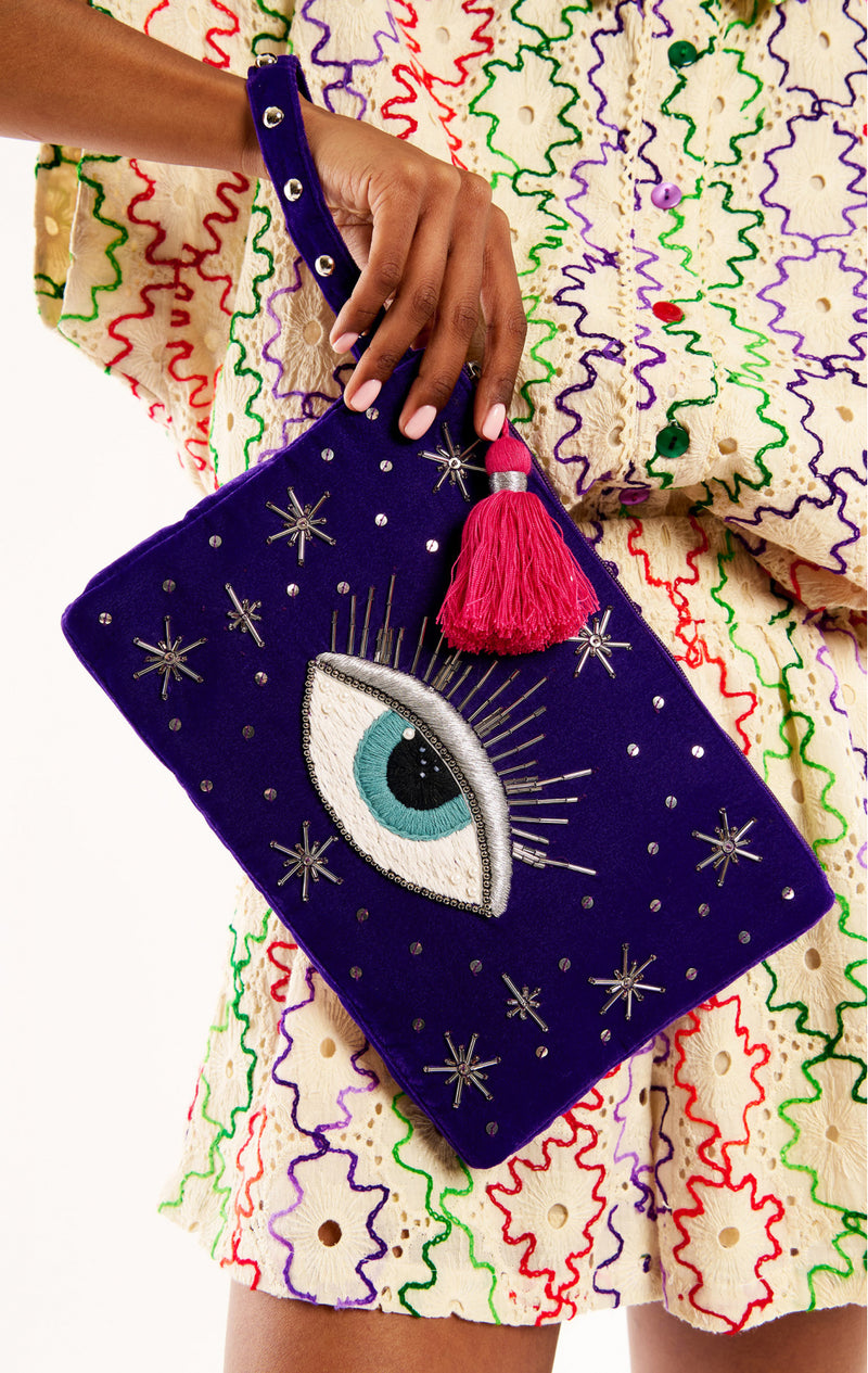 Pochette Eugenie - Violet