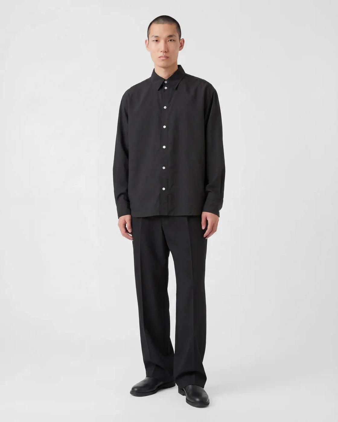 Coltesse - Chemise Everyday En Soie Noir
