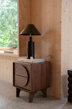 Wonders - Table Lamp - Iron - Glossy Brown