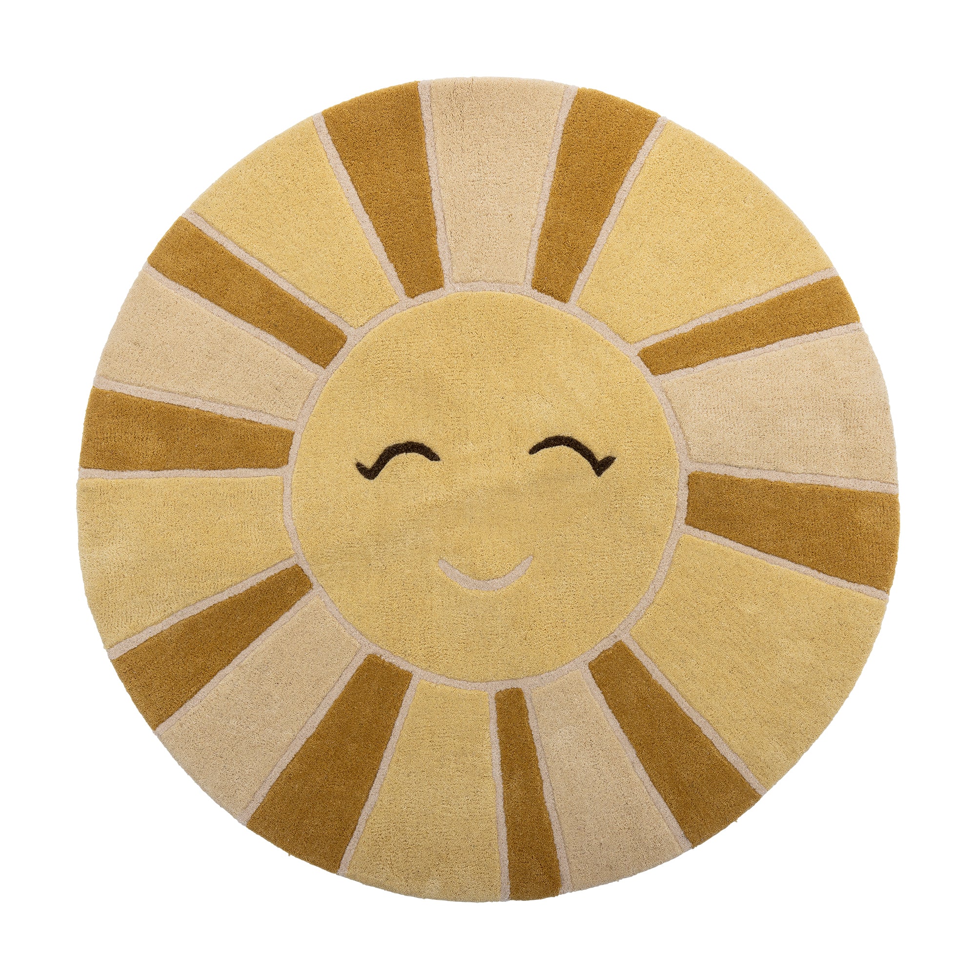 Sun - Tapis - Jaune - Laine