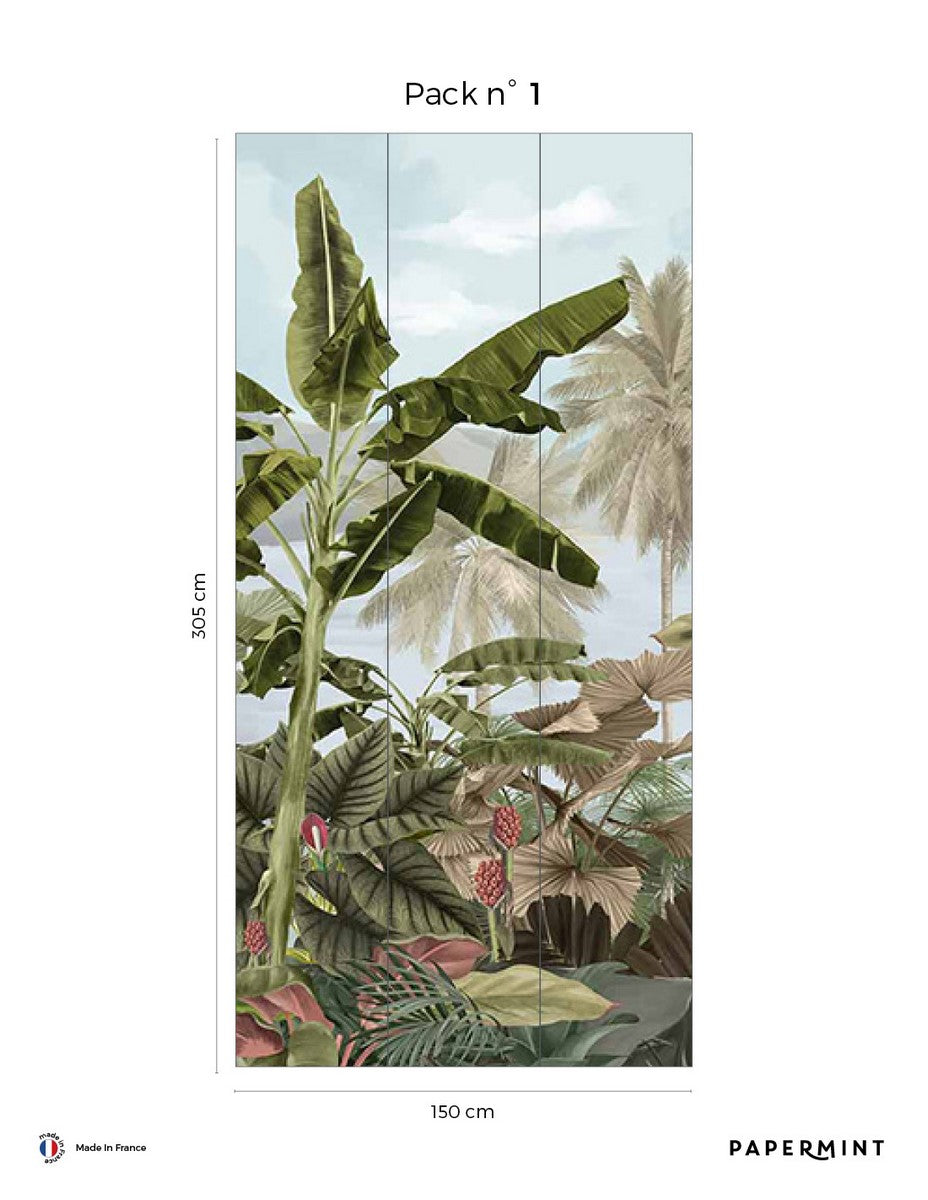 Mural Exotic - Jade