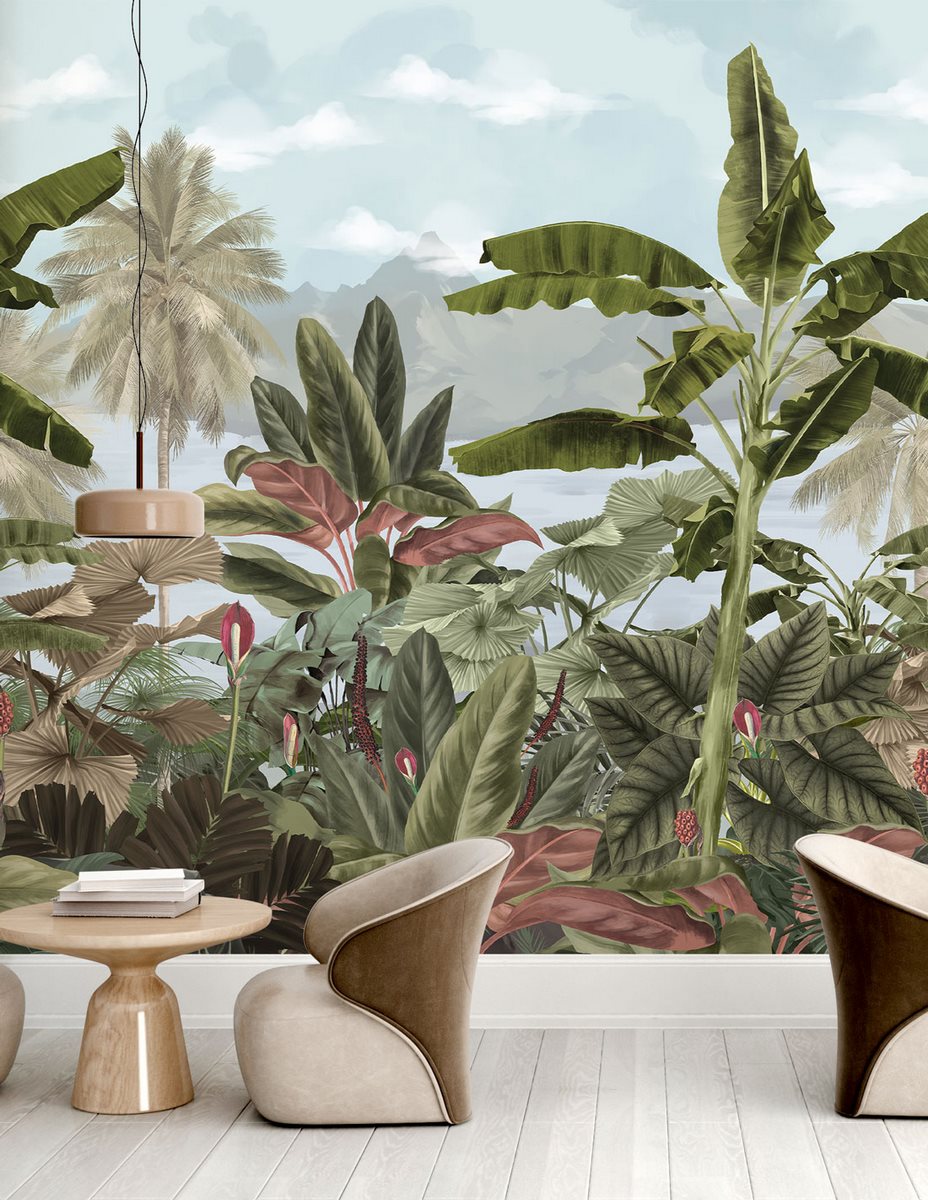 Mural Exotic - Jade