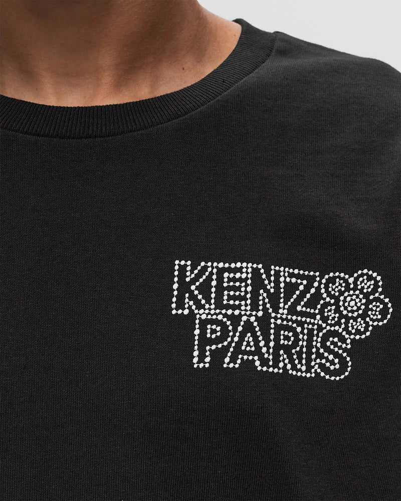 Le T-Shirt Rue Vivienne Constellation - Kenzo - Noir