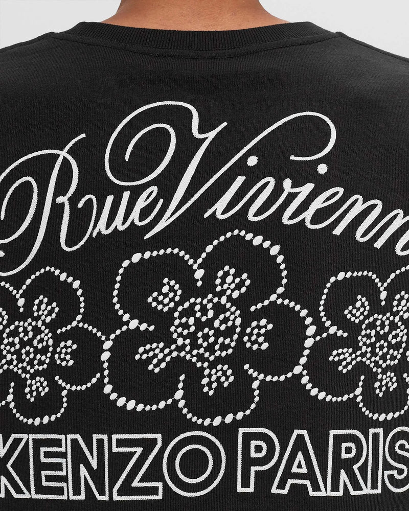 Le T-Shirt Rue Vivienne Constellation - Kenzo - Noir