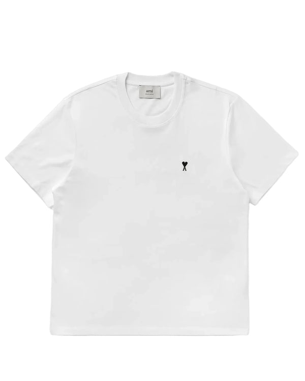 Ami Paris - Camiseta Ami De Coeur – Blanco Negro