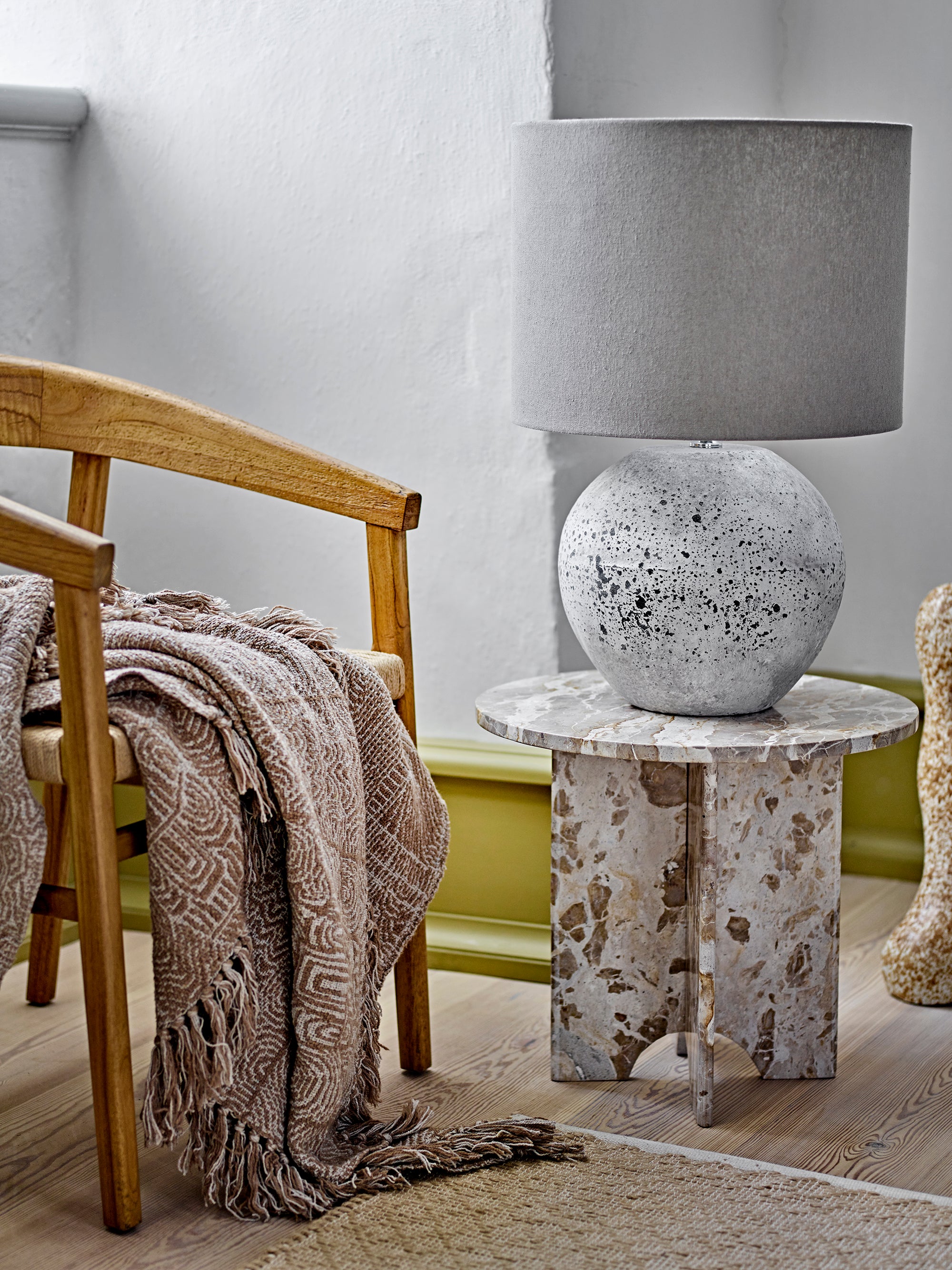 Isedora - Table Lamp - Natural - Stoneware