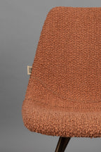 Franky - Chaise - Bouclette - Orange
