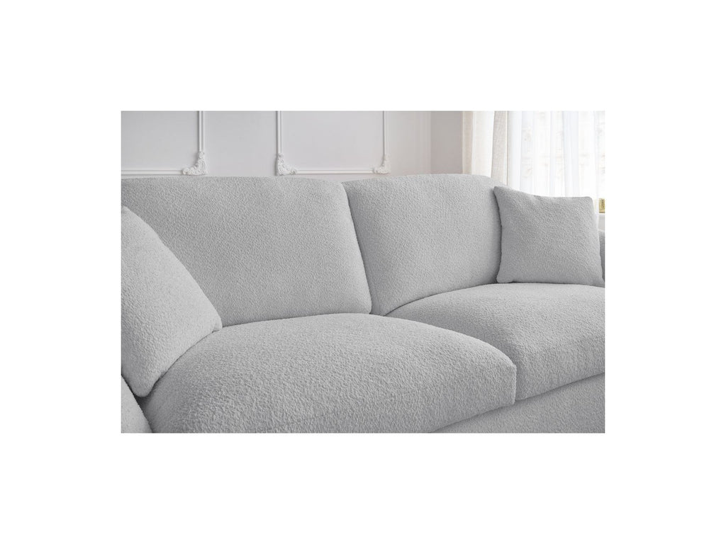 Cezanne - Straight Sofa Bed with Express Opening - Bouclé Fabric