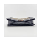 Sac Porté Épaule Chanel Reverso Boy Flap Old Medium Cuir - Noir