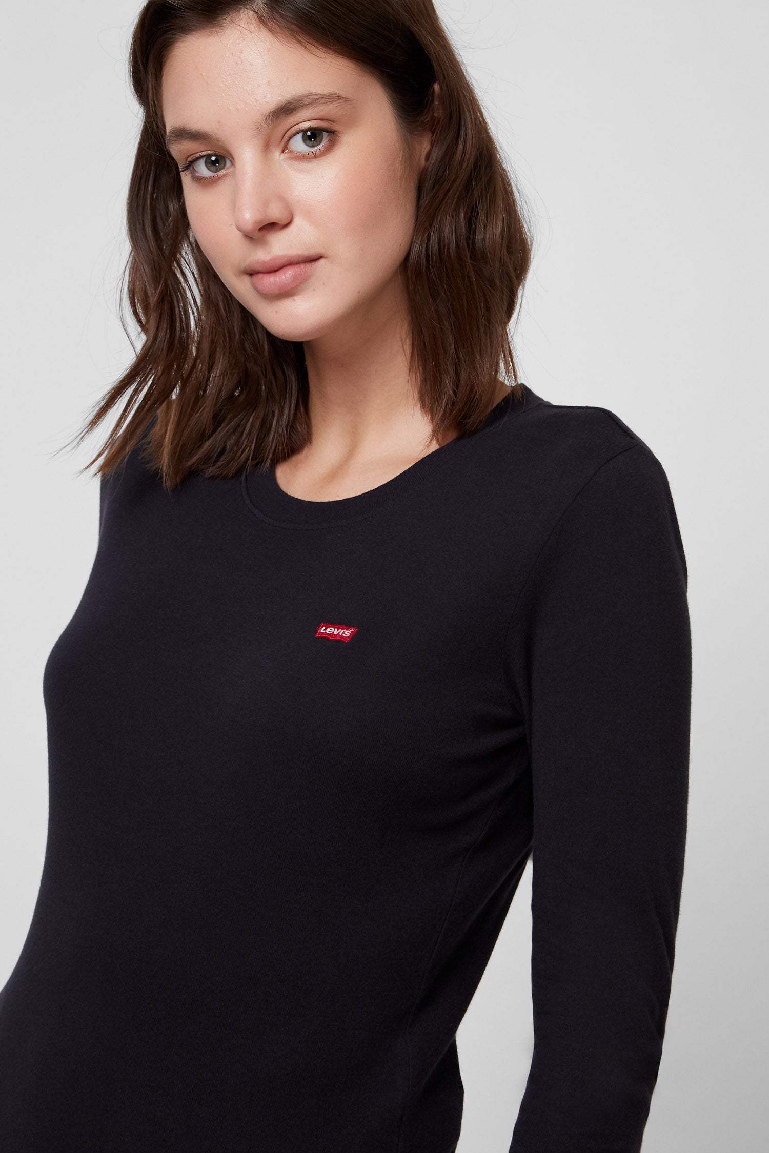 Levi'S Long Sleeve Baby Tee (69555)